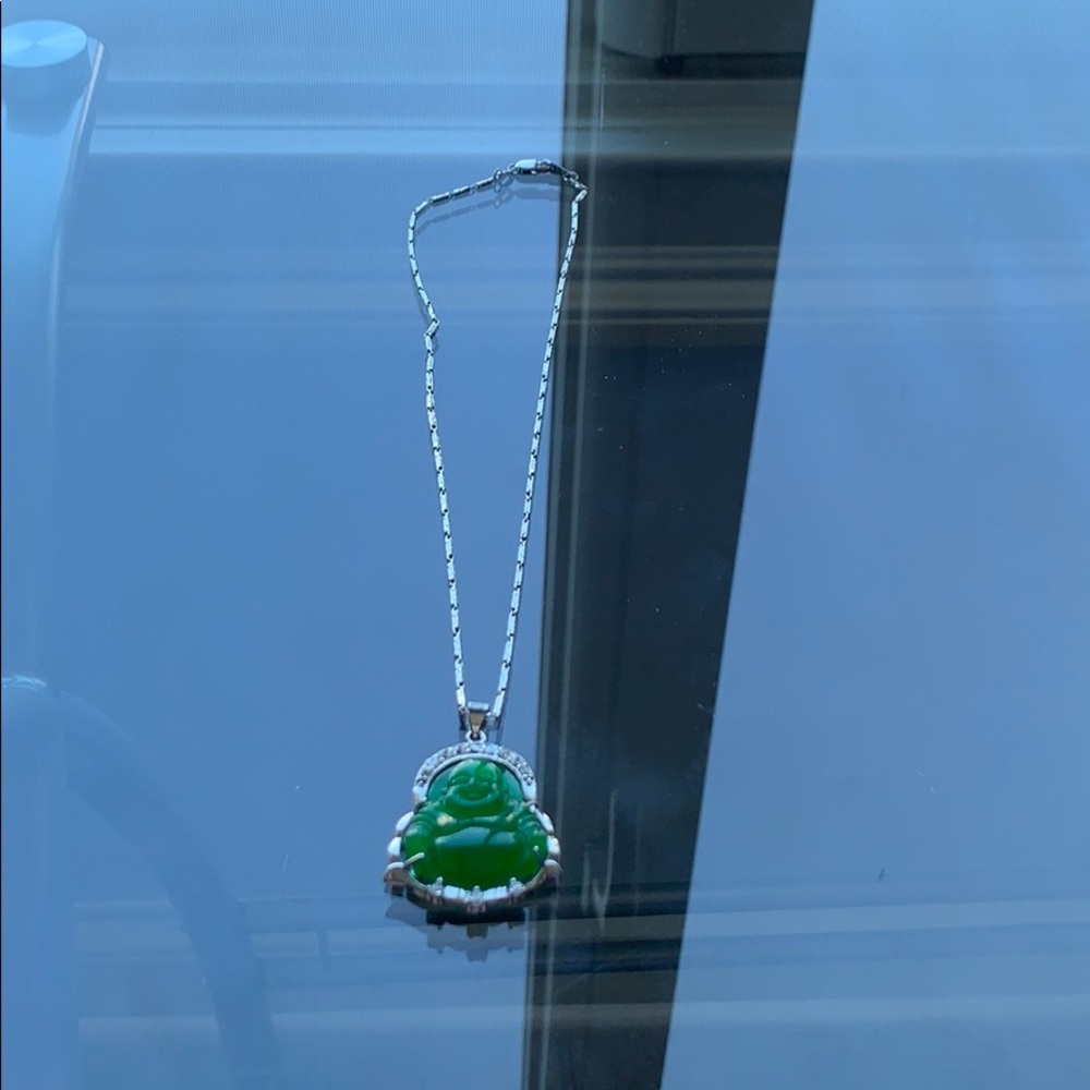 Jade Buddha Necklace